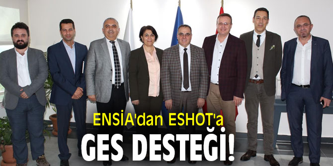 Enerji Sanayicileri ve İşadamları Derneği'nden ESHOT'a destek