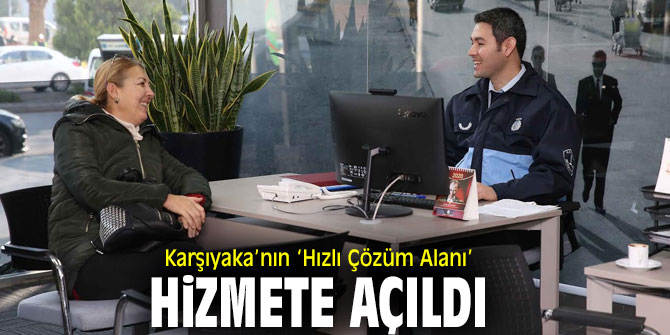 Karşıyaka Belediyesi'nden çözüm odaklı hizmet