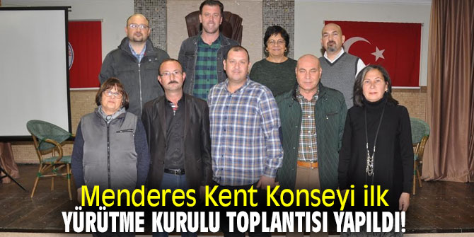 Menderes Kent Konseyi'nden toplantı