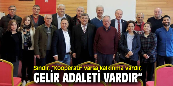 CHP’li Sındır'dan Kooperatif vurgusu!