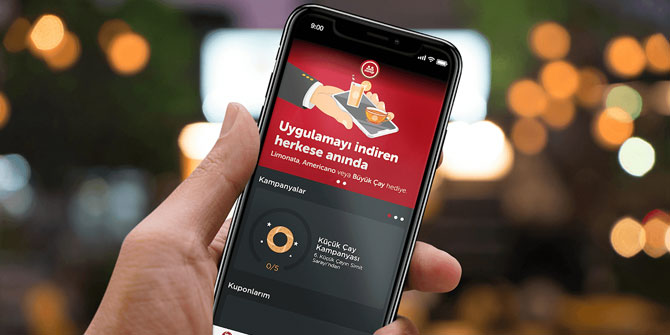 Simit Sarayı'ndan mobil uygulama!