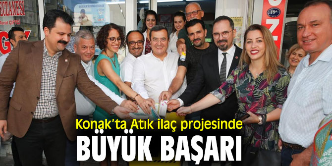 Konak Belediyesi’nin başlattığı ilaç projesine büyük ilgi!