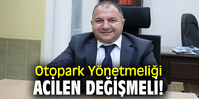 Otopark Yönetmeliği Acilen Değişmeli!