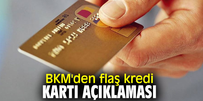 Bankalararası Kart Merkezi'nden flaş kredi kartı açıklaması