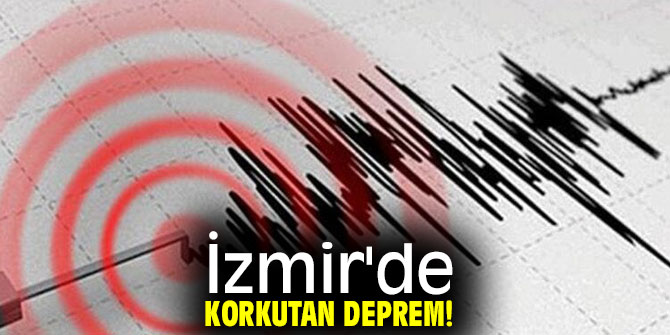 İzmir 3.7 ile sallandı!