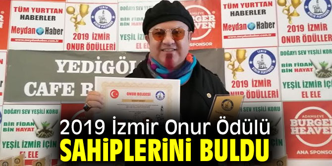 2019 İzmir Onur Ödül'ü sahiplerini buldu!