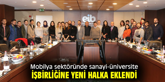 Mobilya sektörüne eğitimli eleman desteği!