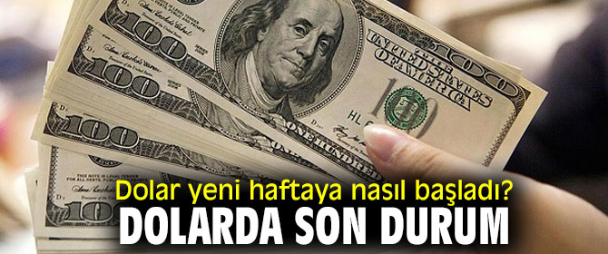 Dolarda son durum ne? İşte son rakamlar