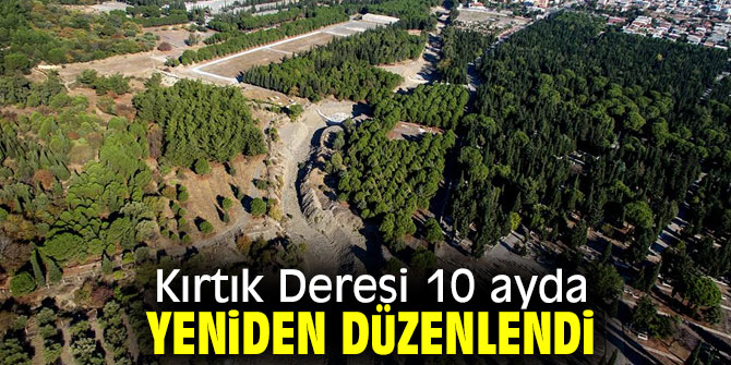 Kırtık Deresi artık taşmayacak!