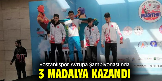 Bostanlıspor'a Muaythai'de 3 Madalya!