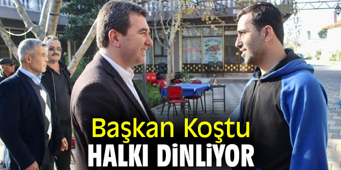 Başkan Koştu mahalle buluşmalarına devam ediyor!