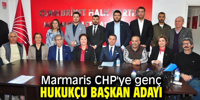 Genç hukukçu Marmaris CHP'ye başkan adayı oldu!