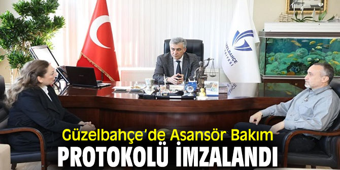 Güzelbahçe’de Asansör Bakım Protokolü İmzalandı