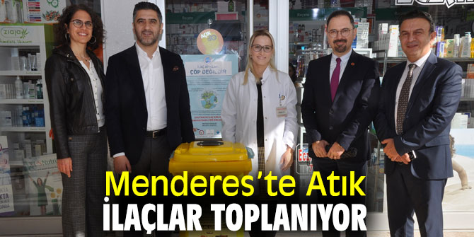 Menderes Belediyesi'nden atık ilaç hamlesi!
