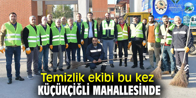 Çiğli Belediyesi temizlik çalışmalarına devam ediyor!