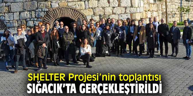 SHELTER Projesi’nin toplantısı Sığacık’ta gerçekleştirildi