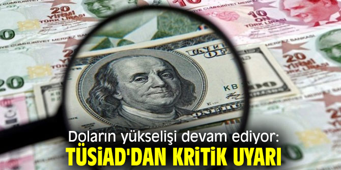 TÜSİAD'dan kritik dolar uyarısı!