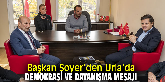 Başkan Soyer'den Urla Belediyesi’ne kayyum atanmasına tepki