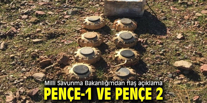 Milli Savunma Bakanlığı'ndan flaş açıklama:Pençe-1 ve Pençe 2...