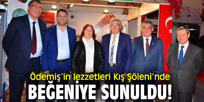 Ödemiş’in lezzetleri Kış Şöleni’nde beğeniye sunuldu!
