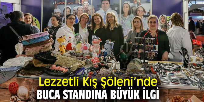 Lezzetli Kış Şöleni’nde Buca standına büyük ilgi