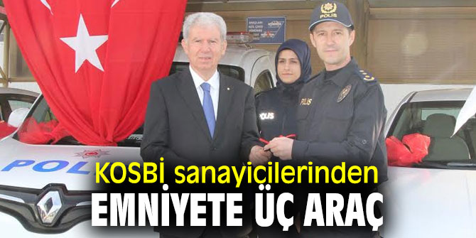 Kemalpaşa Organize Sanayi Bölgesi'ndeki sanayicilerden emniyete destek