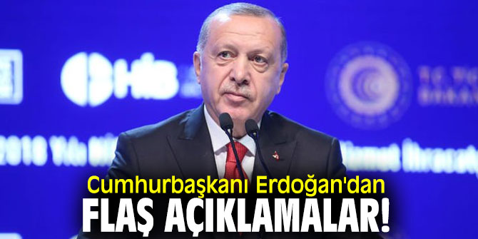 Cumhurbaşkanı Erdoğan'dan flaş açıklamalar! "Her yıl bir denizaltımız daha hizmete girecektir"
