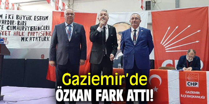 Gaziemir’de Özkan fark attı!