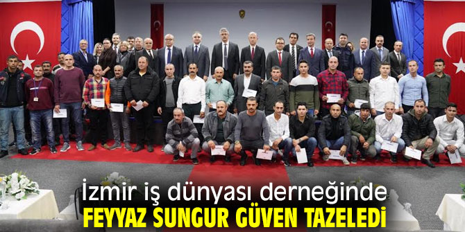 İZİD'e Feyyaz Sungur yeniden başkan