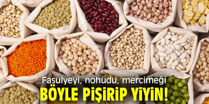 Kuru baklagilleri birde böyle deneyin! 