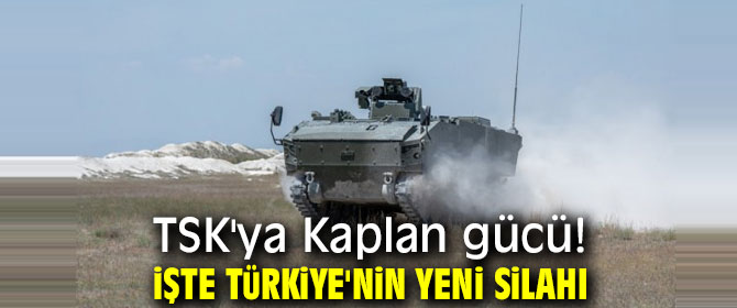 Türk Silahlı Kuvvetlerinin yeni silahı!