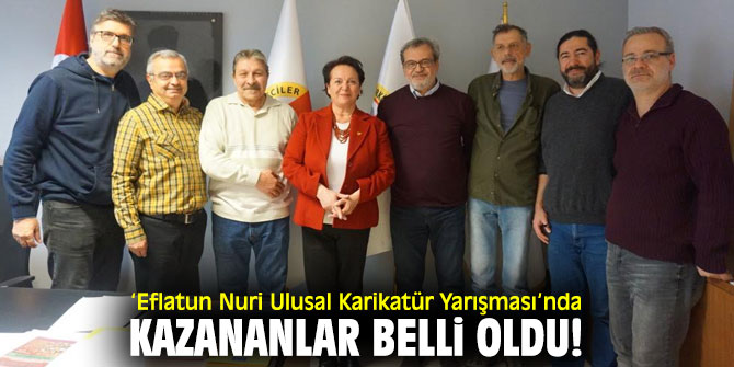 ‘Eflatun Nuri Ulusal Karikatür Yarışması’nda kazananlar belli oldu!