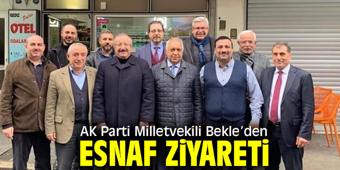 Cemal Bekle’den esnaf ziyareti!