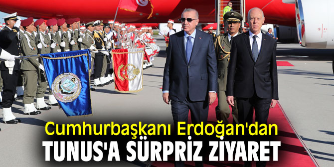 Cumhurbaşkanı Recep Tayyip Erdoğan'dan sürpriz ziyaret
