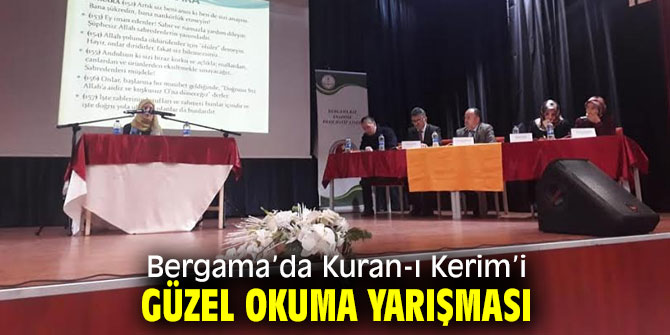 Kuran-ı Kerim’i güzel okuma yarışması 