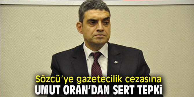 Umut Oran, "Bakan testten kaldı!"