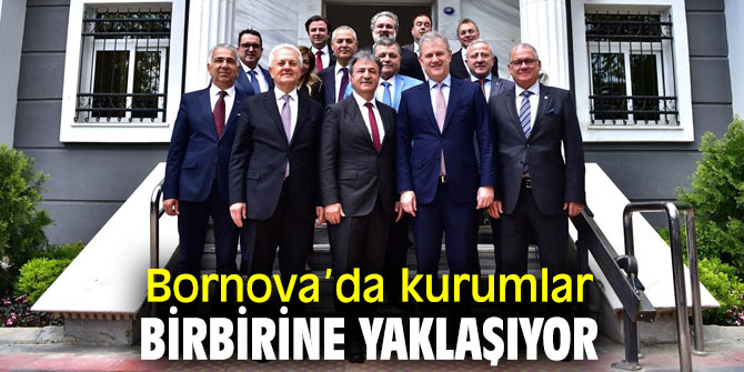 Bornova'da vatandaş ve kamu kurumları birbirlerine daha yakın olacak