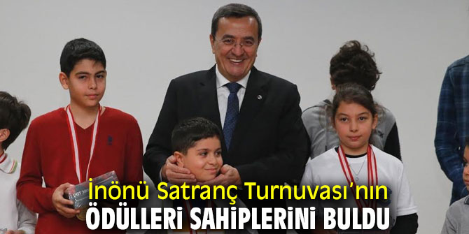İnönü Satranç Turnuvası ödül töreni düzenlendi!