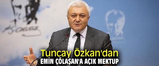 Tuncay Özkan'dan açık mektup!