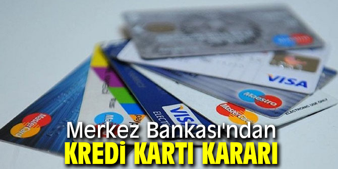 Merkez Bankası kredi kartı faiz oranını indirdi!