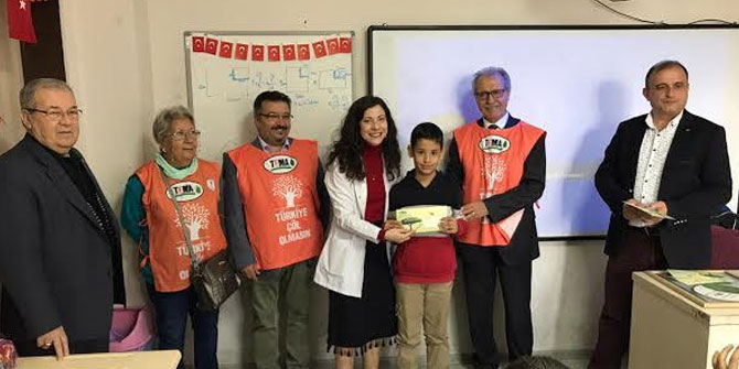 TEMA Vakfı Aydın İl Temsilcisi Çine Özel Marmara Kolejinde 