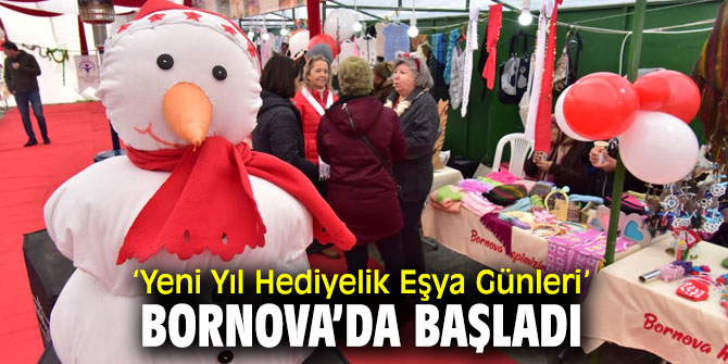 Hediyelik Eşya Günleri Bornova’da başladı