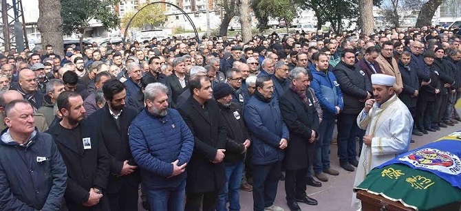 Eski Başkan Aydın Şahin Son Yolculuğuna Uğurlandı