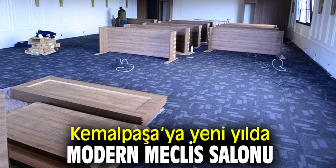 Kemalpaşa Belediyesi'ne yeni Meclis Salonu