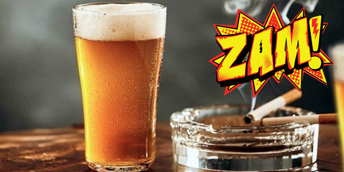 Flaş 'zam' kararı! Sigara ve alkollü içki fiyatları...