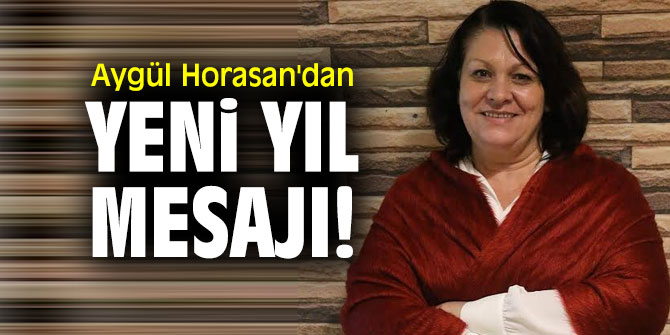 Aygül Horasan'dan yeni yıl mesajı!
