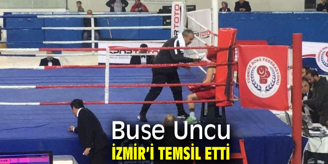 Buse Uncu İzmir’i temsil etti!