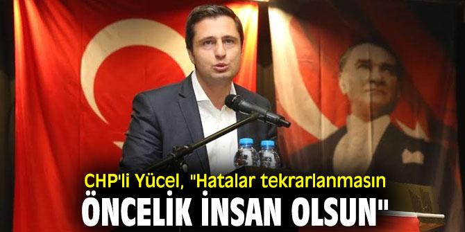 CHP'li Deniz Yücel'den yeni yıl mesajı!