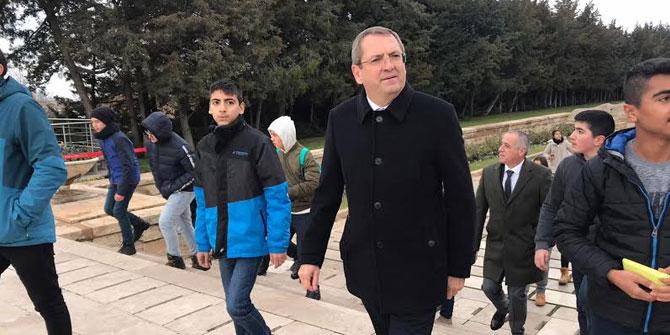 Başkan Ergin'den anlamlı ziyaret!