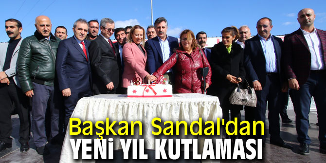 Başkan Sandal'dan yeni yıl kutlaması